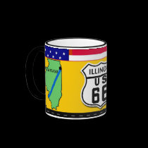 Illinois - Route 66 mugs