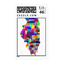 Illinois Stamps by JKdesigns Illinois Stamps