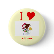 Illinois State Flag Pin