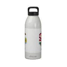 Illinois State Flag Liberty Bottle Drinking Bottle
