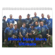 Illinois State Men's Ultimate Calender calendars