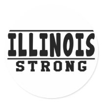 Illinois Strong Designs Stickers