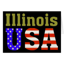 Illinois USA! cards