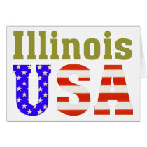 Illinois USA! cards