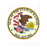 Illinois, USA Post Card