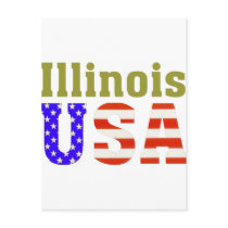 Illinois USA! postcards by All50States Illinois USA! postcards