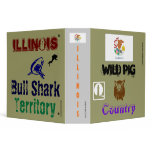 ILLINOIS: Wild Pig Country/Bull Shark Territory Binder
