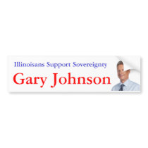Illinoisans Support Sovereignty Bumper Sticker