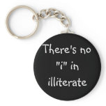 illiteracy keychains