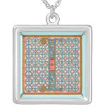 Illuminata *I* Monogrammed Silver-Plated Necklace necklaces