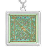 Illuminata *N* Monogrammed Silver-Plated Necklace necklaces