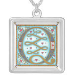 Illuminata *Q* Monogrammed Silver-Plated Necklace necklaces