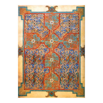 Illuminated Carpet Page Poster by devinmoore
