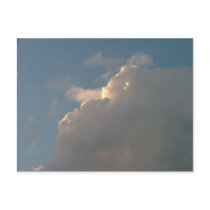 Illuminated Cloud postcards by designcreatology Illuminated Cloud postcards
