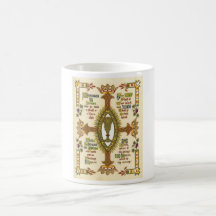 Illuminated Manuscript for Easter. Coffee Mug