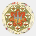 Illuminated Manuscript for Whitsuntide Sticker