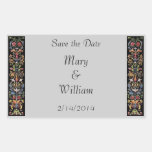 Illuminated Manuscript Save the Date Stickers