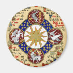 Illuminated Manuscript the Epiphany Magnet