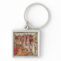 Illuminated miniature from a universal keychain