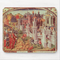 Illuminated miniature from a universal mousepad
