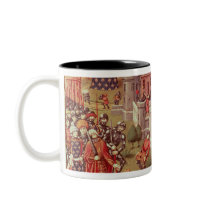 Illuminated miniature from a universal mugs