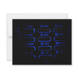 illuminated phone keyboard custom invites
