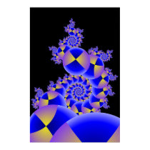 Illuminated Spheres III posters