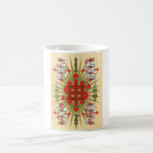 Illuminated symbol Christmas. Coffee Mug