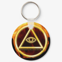 Illuminati on Fire keychains by RDarrow Illuminati on Fire keychains