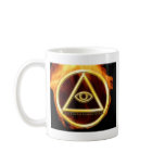 Illuminati on Fire mugs