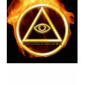 Illuminati on Fire t-shirts by RDarrow Illuminati on Fire t-shirts