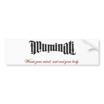 Illuminati wants you bumper sticker