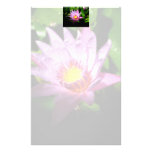 Illuminating Lotus stationary Stationery Paper