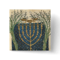 Illumination of a menorah, from pins