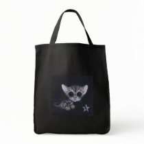 coallus, michael, banks, kitten, cat, creepy, cute, big, eye, art, holdall, packsack, work of art, saddlebag, personnel pouch, human remains pouch, haversack, beanbag, sickbag, sick bag, commercial art, cyberart, plastic art, sandbag, graphic art, schoolbag, burn bag, postbag, nosebag, ice bag, mailbag, rosin bag, ragbag, feedbag, pannier, vacuum bag, gasbag, drawstring bag, dust bag, gunny sack, Bag with custom graphic design