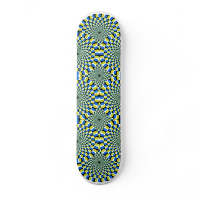 Illusion Board Skate Board Deck by dman71215