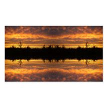 Illusion of Reflection Business Card Template