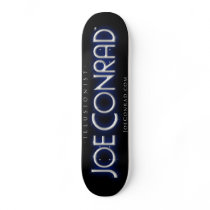 Illusionist Joe Conrad skateboards