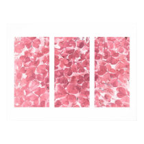 illusion's Wings Triptych in Pink posters by moonrisings illusion's Wings Triptych in Pink posters