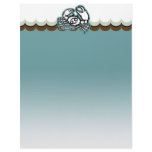 Illustrated Cancer  Zodiac Letterhead