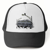Illustrated El Train & Crows hats