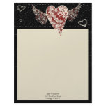 Illustrated Heart Letterhead
