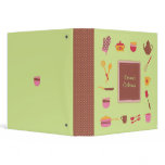 Illustrated Kitchen Utensils Avery Binder