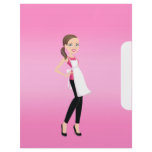 Illustrated Page to use as Binder Dividers Custom Letterhead