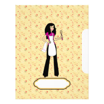 Illustrated Pages for your Recipes Letterhead Design