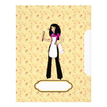 Illustrated Pages for your Recipes Personalized Letterhead