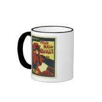 Illustrated Pall Mall Budget New Series mugs by vintagegiftmall Illustrated Pall Mall Budget New Series mugs