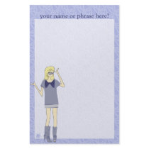 illustration #3 stationery