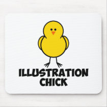 Illustration Chick mousepads
