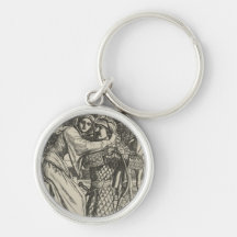 Illustration for The Ballad of Oriana Key Chain